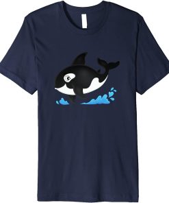 Cool Orcas Killer Whale Cute Ocean Orca Lover Men Women Premium T-Shirt