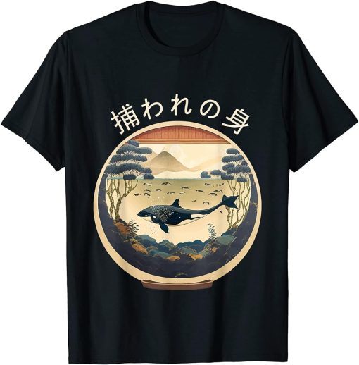 Orca End Captivity Free The Orcas Marine Protection Activist T-Shirt