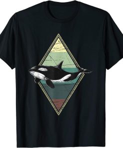 Swimming Killer Whale Animal Orca T-Shirt